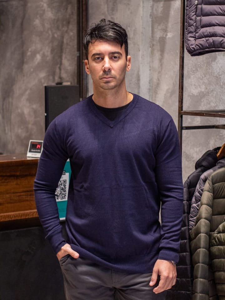 Sweater Escote V